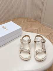 Dior D-Wave Canvas Sandal 02 - 6