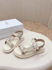 Dior D-Wave Canvas Sandal 02 - 5