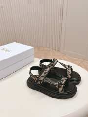 Dior D-Wave Canvas Sandal 03 - 1