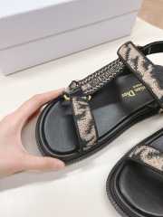 Dior D-Wave Canvas Sandal 03 - 3