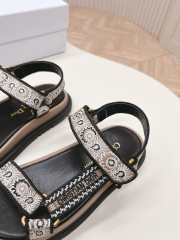 Dior D-Wave Canvas Sandal 04 - 3