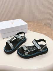 Dior D-Wave Canvas Sandal 05 - 2