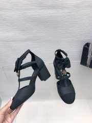 Chanel bow high heel In black 6.5cm - 2