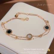 Roman Numeral Crystal Bracelet - 5