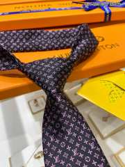 Louis Vuitton Monogram double dots tie 01 - 4