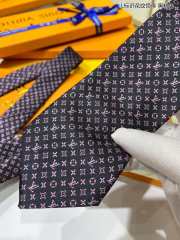 Louis Vuitton Monogram double dots tie 01 - 5