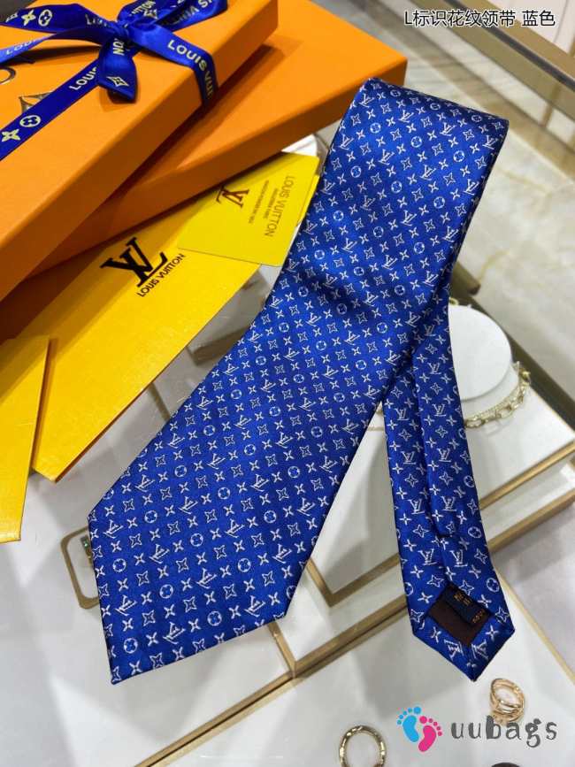 Louis Vuitton Monogram double dots tie 02 - 1