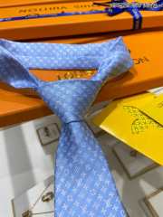 Louis Vuitton Monogram double dots tie 04 - 6