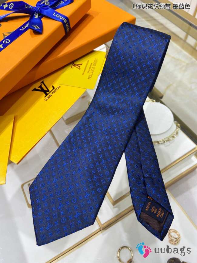 Louis Vuitton Monogram double dots tie 05 - 1