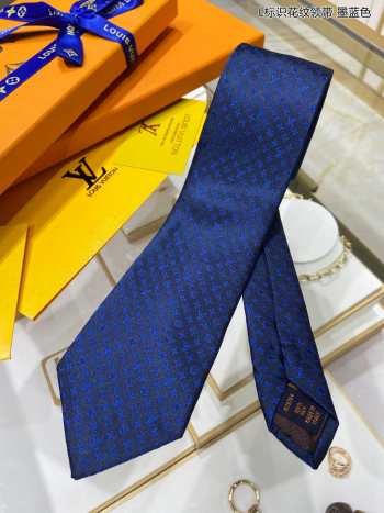 Louis Vuitton Monogram double dots tie 05