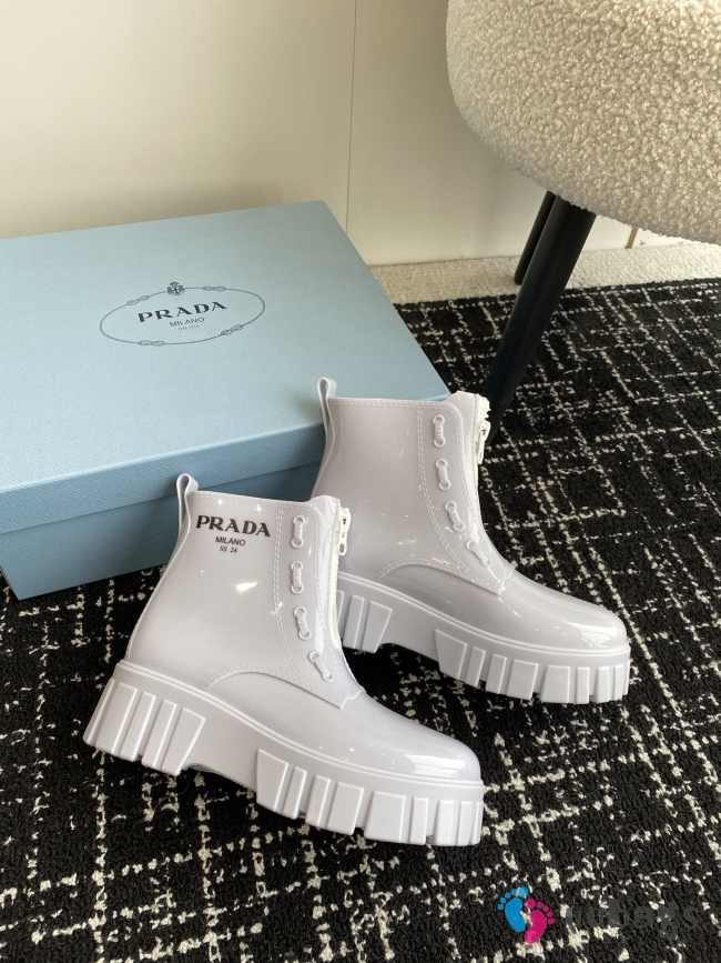 Prada waterproof boots in light blue EU 35-40 - 1