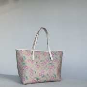 Coach City Tote In Signature Canvas With Heart Cherry Print Bag 34x29x11cm - 5