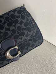 Coach Soft Tabby Shoulder Bag In Signature Denim 26x16.5x9cm - 2