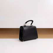 Coach Sammy Top Handle In Signature Canvas Bag Black 24x18.5x11cm - 6