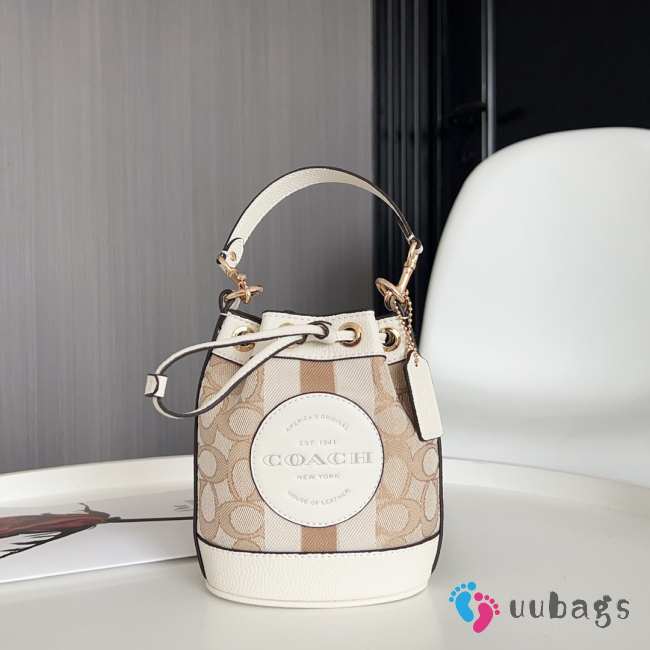 Coach Mini Dempsey Bucket Bag 14x16.5x9cm - 1