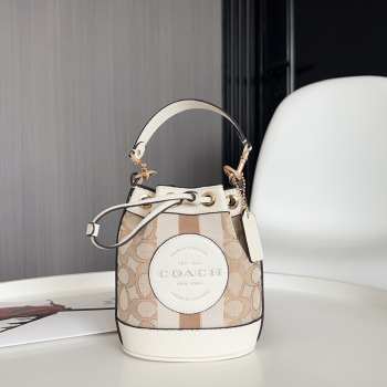 Coach Mini Dempsey Bucket Bag 14x16.5x9cm