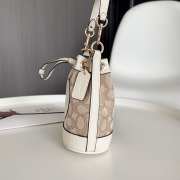 Coach Mini Dempsey Bucket Bag 14x16.5x9cm - 4