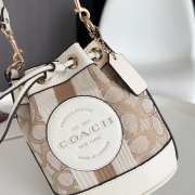 Coach Mini Dempsey Bucket Bag 14x16.5x9cm - 3