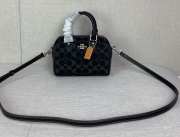 Coach mini Rowan bag in signature denim 18x14x8cm - 3