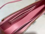 Dior Saddle Rodeo Pouch Bag Melocoton Pink Goatskin 20x15x4cm - 6