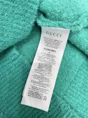 Gucci short-sleeved logo GG sweater in green - 2