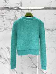 Gucci turquoise long-sleeved sweater in green - 5