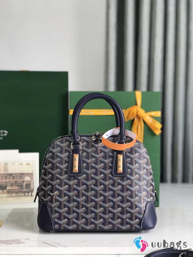 Goyard Vendôme mini bag in blue navy 18.5x10.5x23cm - 1