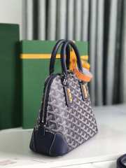 Goyard Vendôme mini bag in blue navy 18.5x10.5x23cm - 6