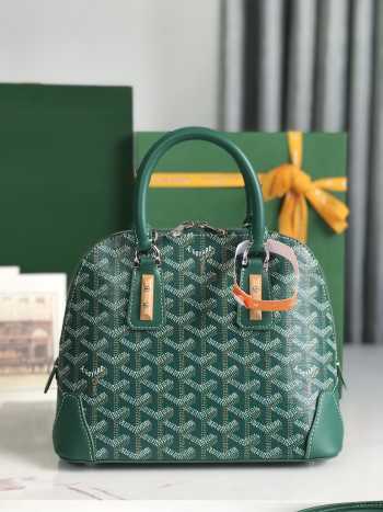 Goyard Vendôme mini bag in green 18.5x10.5x23cm