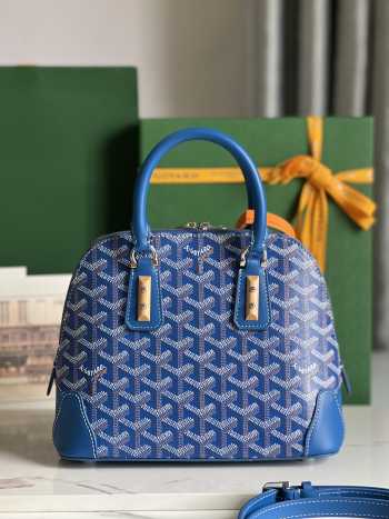 Goyard Vendôme mini bag in blue 18.5x10.5x23cm