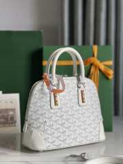 Goyard Vendôme mini bag in white 18.5x10.5x23cm - 2