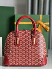 Goyard Vendôme mini bag in red 18.5x10.5x23cm - 5