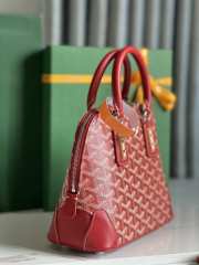 Goyard Vendôme mini bag in red 18.5x10.5x23cm - 4