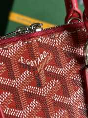 Goyard Vendôme mini bag in red 18.5x10.5x23cm - 3