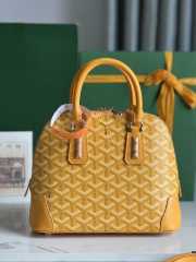 Goyard Vendôme mini bag in yellow 18.5x10.5x23cm - 1