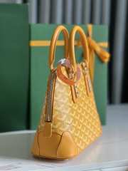 Goyard Vendôme mini bag in yellow 18.5x10.5x23cm - 6