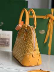 Goyard Vendôme mini bag in yellow 18.5x10.5x23cm - 5