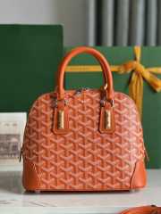 Goyard Vendôme mini bag in orange 18.5x10.5x23cm - 6