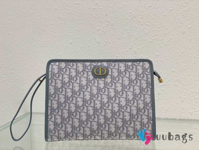 Dior Medium 30 Montaigne Pouch In Gray 26x19.5x7cm - 1