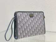 Dior Medium 30 Montaigne Pouch In Gray 26x19.5x7cm - 4