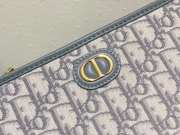 Dior Medium 30 Montaigne Pouch In Gray 26x19.5x7cm - 2