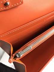 Goyard Varenne continental wallet in orange 12x3.3x19cm - 4