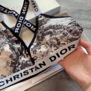 Dior Adore 2 peices swimsuit in black & white - 6