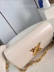 Louis Vuitton M24550 Twist West Bag In White 23.5x12x7cm - 2