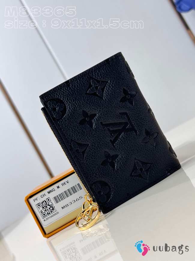 Louis Vuitton M83587 Lisa Wallet In Black 9x11.5x1.5cm - 1