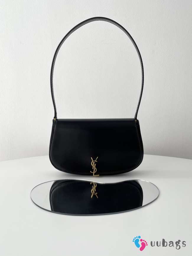 YSL Half-moon shoulder bag in calfskin 21x11x4.5cm - 1