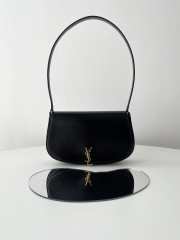 YSL Half-moon shoulder bag in calfskin 21x11x4.5cm - 1