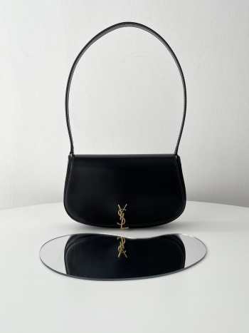 YSL Half-moon shoulder bag in calfskin 21x11x4.5cm