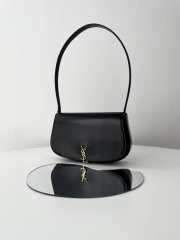 YSL Half-moon shoulder bag in calfskin 21x11x4.5cm - 3