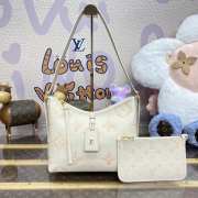 Louis Vuitton M46288 CarryAll PM Bag In Pink/ White 24x30x12cm - 1